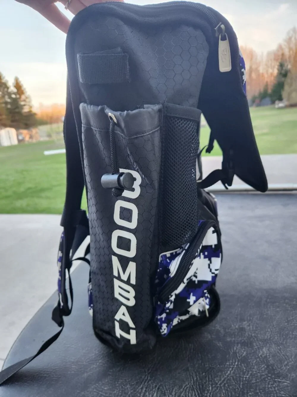 Purple Boombah Softball Bag